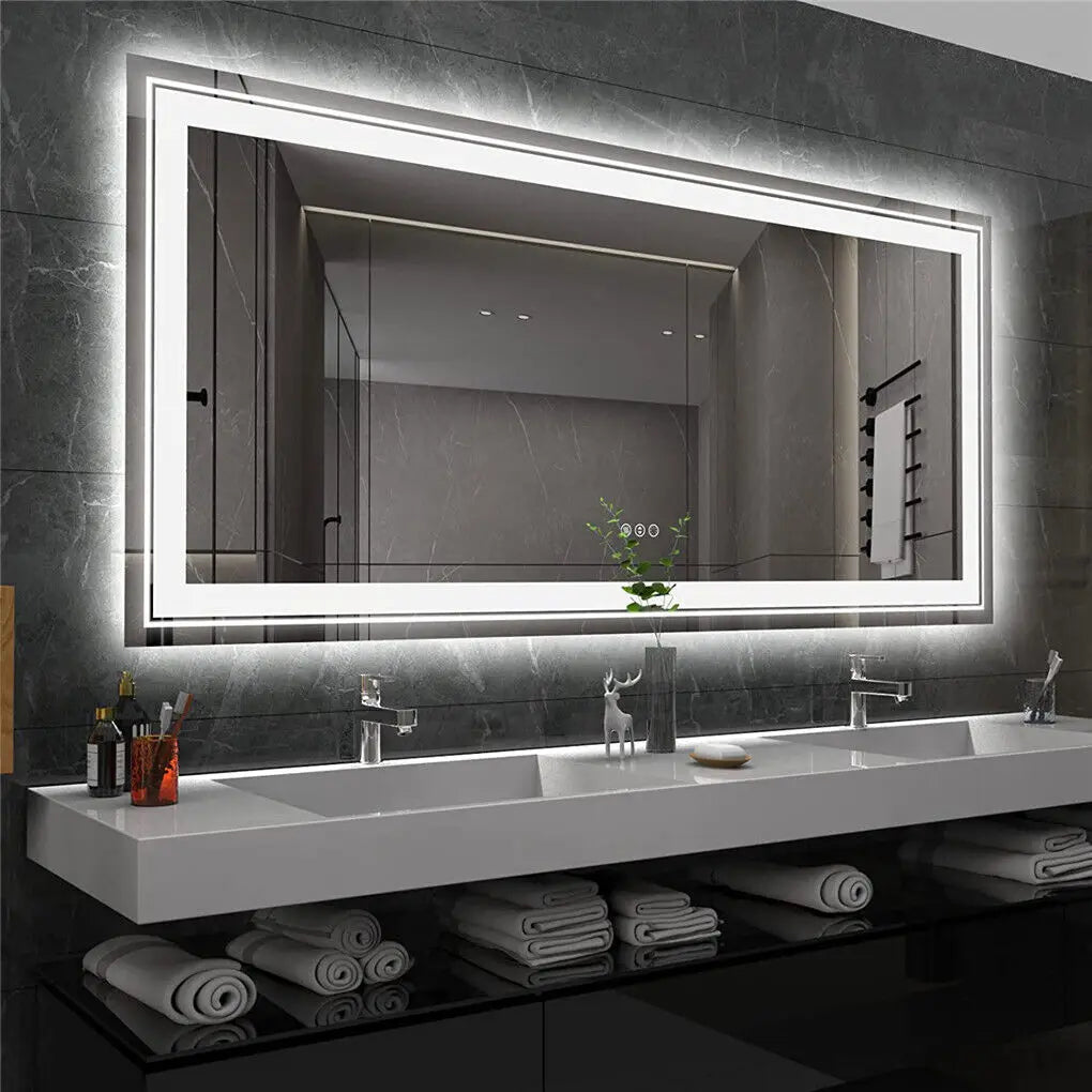 Waterproof Double Sink Mirror